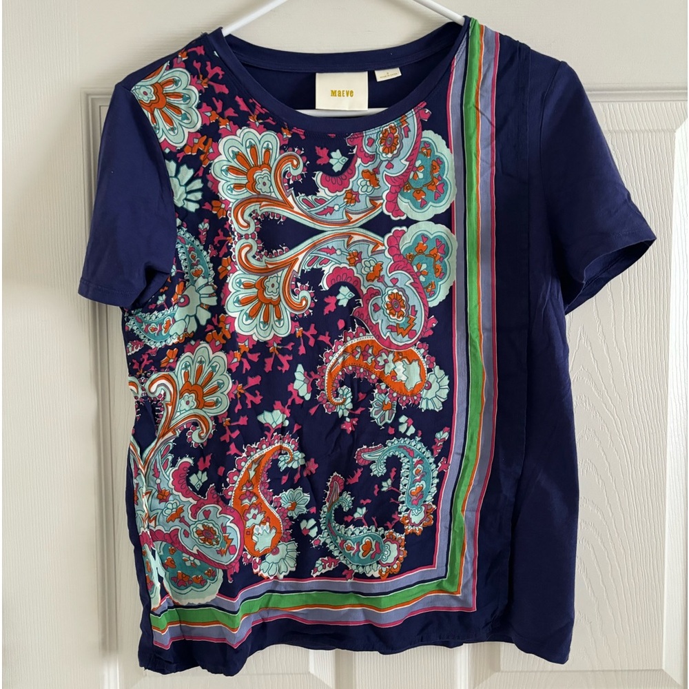 Maeve from Anthropologie Boho Top. EUC